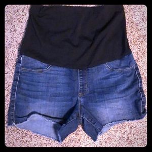 Maternity Jean Shorts
